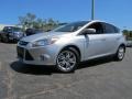 2012 Ingot Silver Metallic Ford Focus SEL 5-Door  photo #1