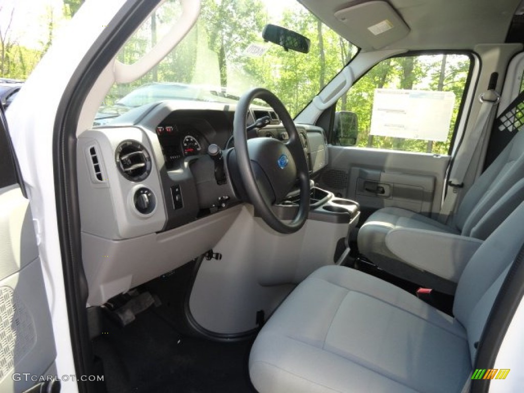 Medium Flint Interior 2012 Ford E Series Van E350 Cargo Photo #65318999