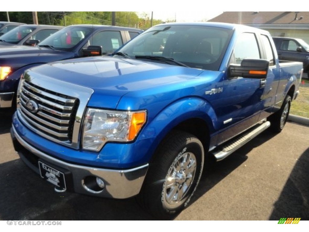 Blue Flame Metallic Ford F150