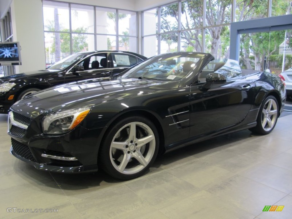Magnetite Black Metallic 2013 Mercedes-Benz SL 550 Roadster Exterior Photo #65320265