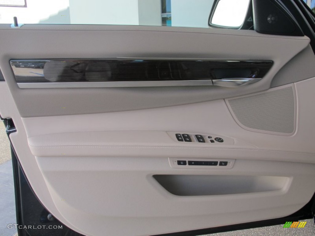 2012 7 Series 750Li Sedan - Carbon Black Metallic / Oyster photo #5