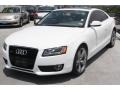 2010 Ibis White Audi A5 3.2 quattro Coupe  photo #3