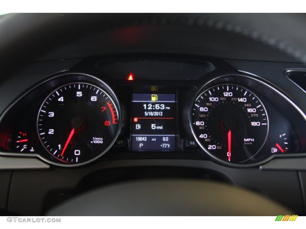 2010 Audi A5 3.2 quattro Coupe Gauges Photo #65321306