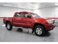 2008 Impulse Red Pearl Toyota Tacoma V6 SR5 Double Cab 4x4  photo #3