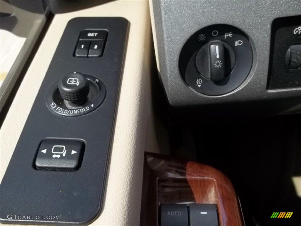 2008 Ford F350 Super Duty King Ranch Crew Cab 4x4 Controls Photo #65322431