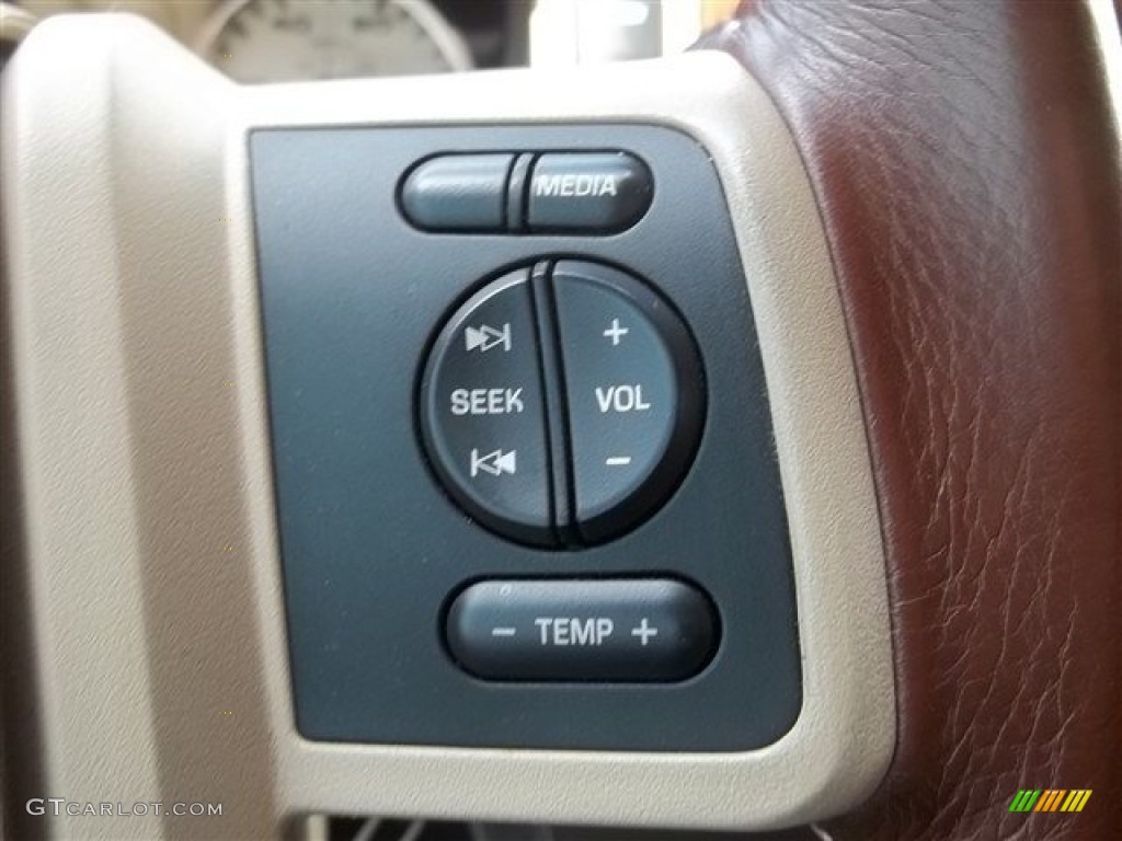 2008 Ford F350 Super Duty King Ranch Crew Cab 4x4 Controls Photo #65322440