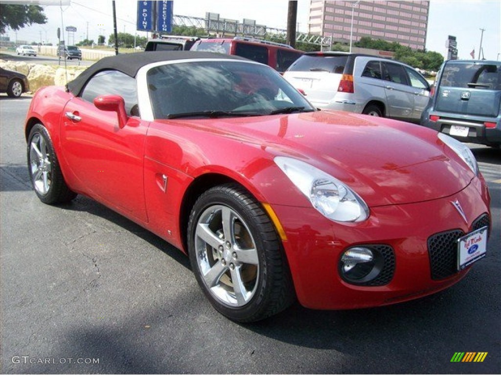 2009 Solstice GXP Roadster - Aggressive Red / Ebony photo #1