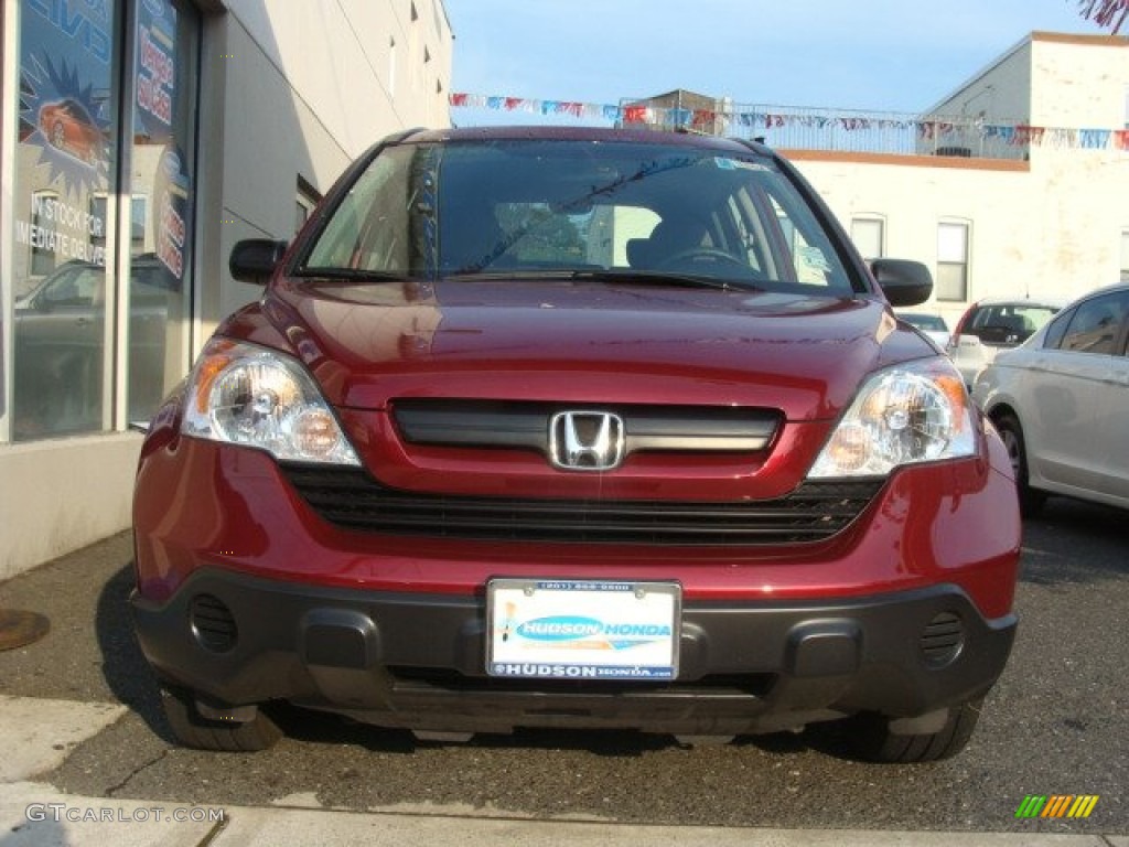 2009 CR-V LX 4WD - Tango Red Pearl / Gray photo #2