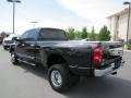 2009 Brilliant Black Crystal Pearl Dodge Ram 3500 Laramie Quad Cab 4x4 Dually  photo #5