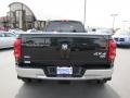 2009 Brilliant Black Crystal Pearl Dodge Ram 3500 Laramie Quad Cab 4x4 Dually  photo #6