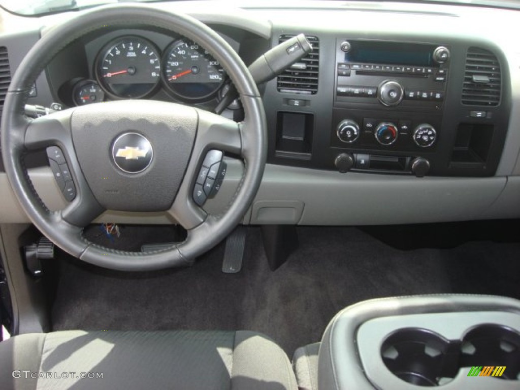 2010 Silverado 1500 LS Crew Cab - Imperial Blue Metallic / Dark Titanium photo #11