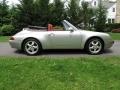 1998 Arctic Silver Metallic Porsche 911 Carrera Cabriolet  photo #7