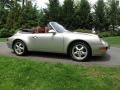 1998 Arctic Silver Metallic Porsche 911 Carrera Cabriolet  photo #8