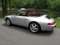 Arctic Silver Metallic 1998 Porsche 911 Carrera Cabriolet Exterior