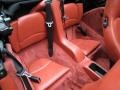 1998 Porsche 911 Boxster Red Interior Rear Seat Photo