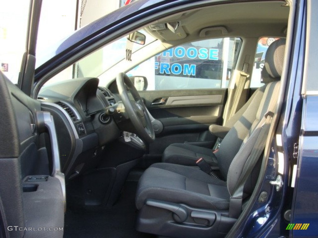 2009 CR-V LX 4WD - Royal Blue Pearl / Black photo #7