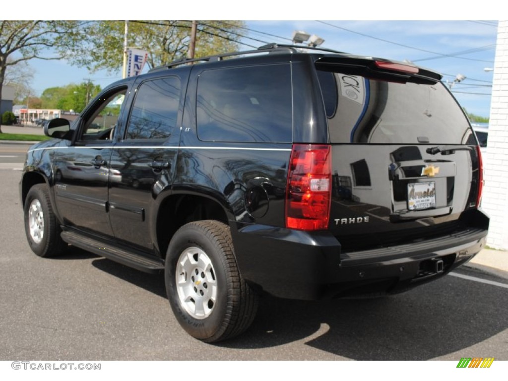 2011 Tahoe LT 4x4 - Black / Light Titanium/Dark Titanium photo #4