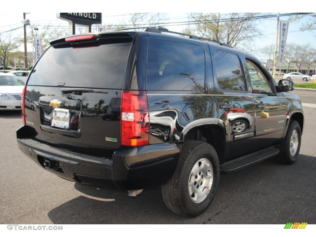 2011 Tahoe LT 4x4 - Black / Light Titanium/Dark Titanium photo #6