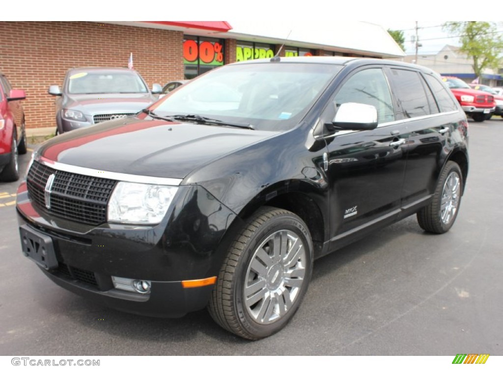 2009 MKX Limited Edition AWD - Black / Limited Charcoal Black/Light Stone photo #1