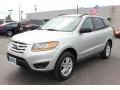 2011 Moonstone Silver Hyundai Santa Fe GLS AWD  photo #1