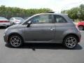 2012 Grigio (Grey) Fiat 500 Sport  photo #2