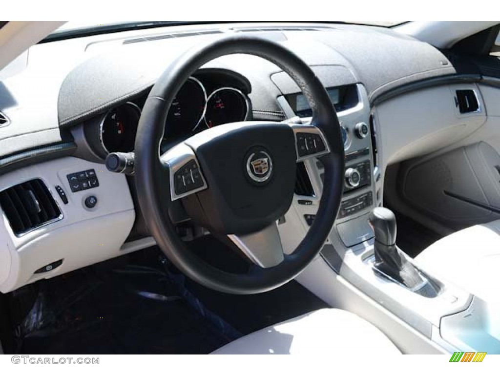 2008 Cadillac CTS Sedan Light Titanium/Ebony Dashboard Photo #65327135