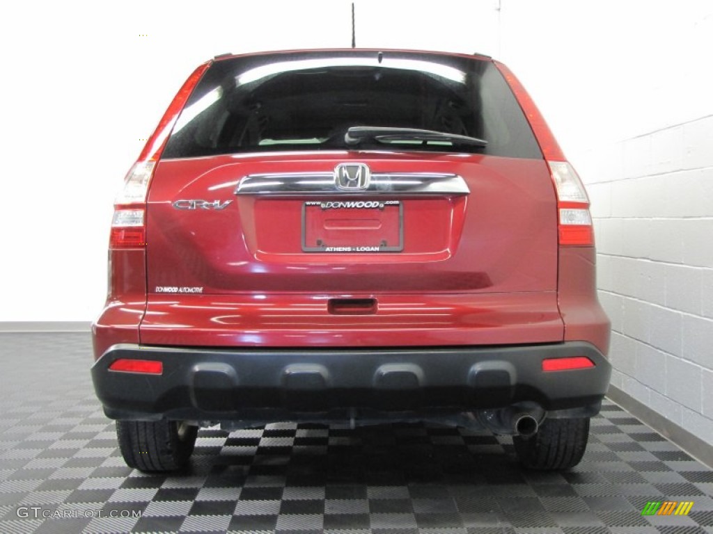 2007 CR-V EX-L 4WD - Tango Red Pearl / Gray photo #4