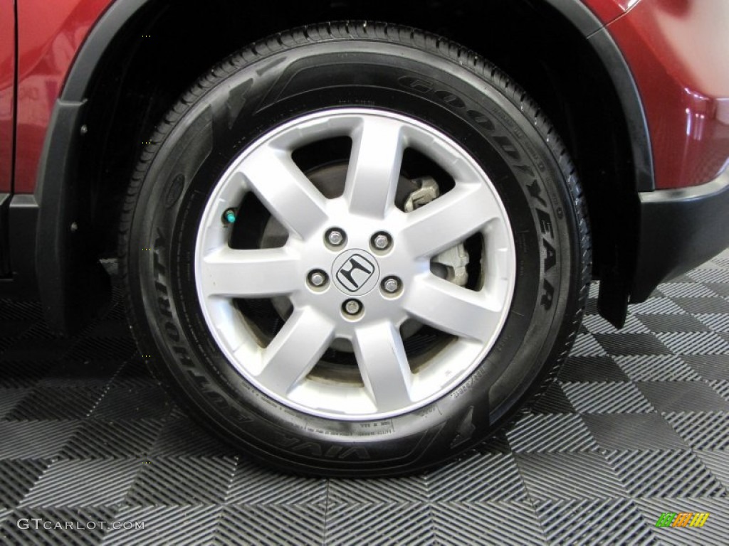 2007 CR-V EX-L 4WD - Tango Red Pearl / Gray photo #20