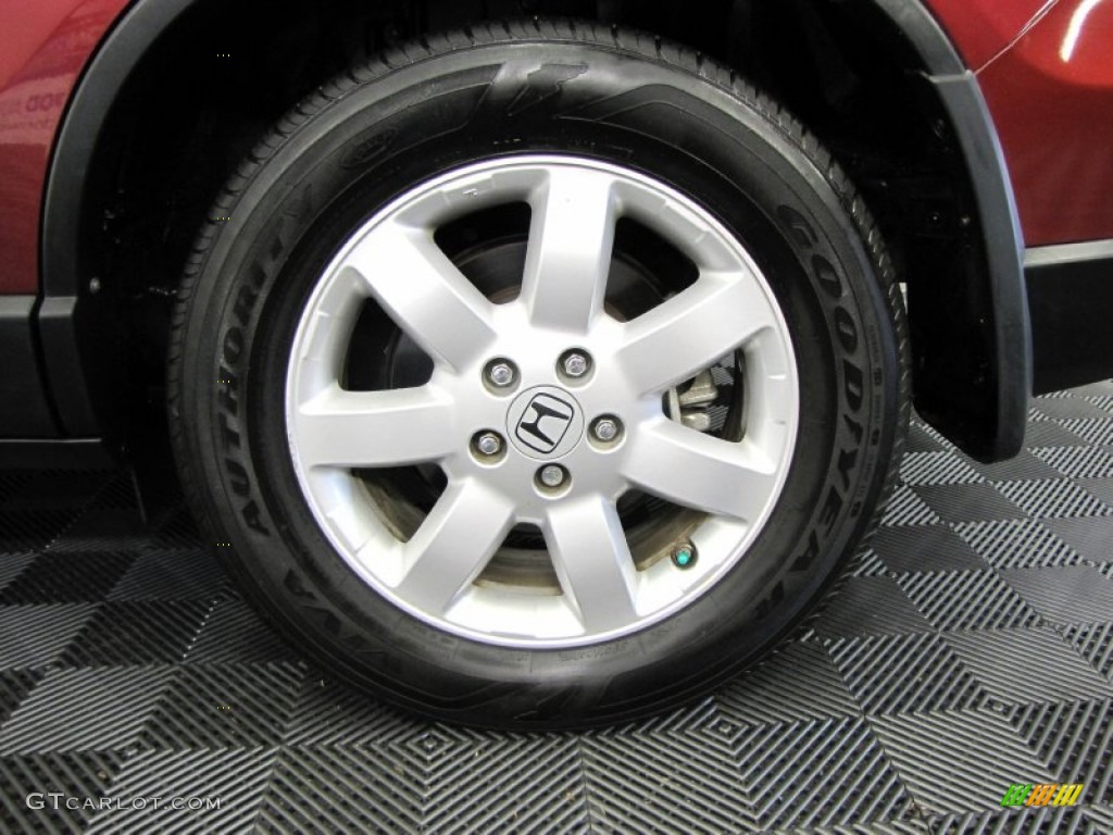 2007 CR-V EX-L 4WD - Tango Red Pearl / Gray photo #22