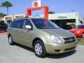 2007 Sunset Gold Kia Sedona LX  photo #1