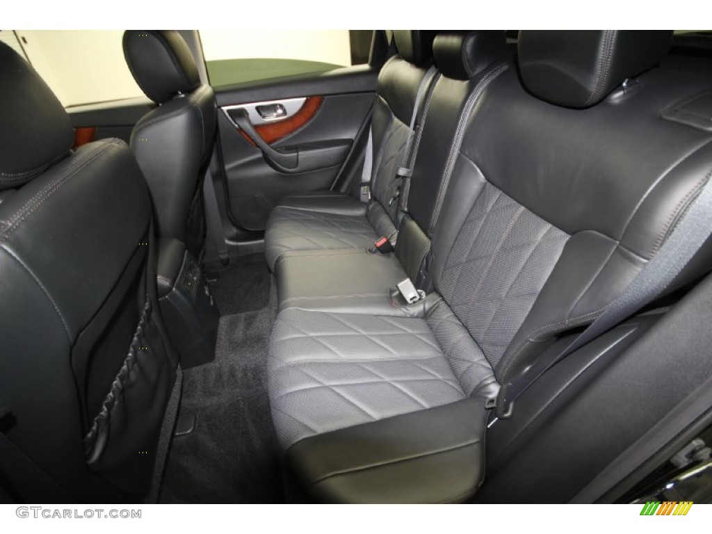 2012 Infiniti FX 50 S AWD Rear Seat Photo #65329211