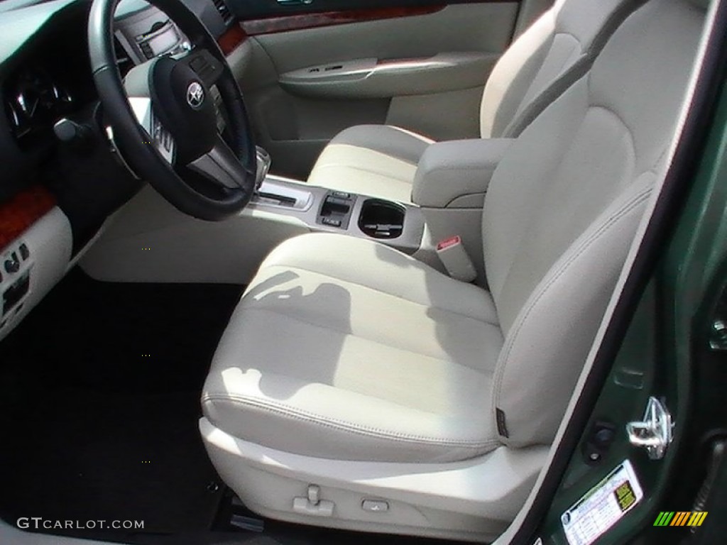 Warm Ivory Interior 2010 Subaru Outback 3.6R Limited Wagon Photo #65329736