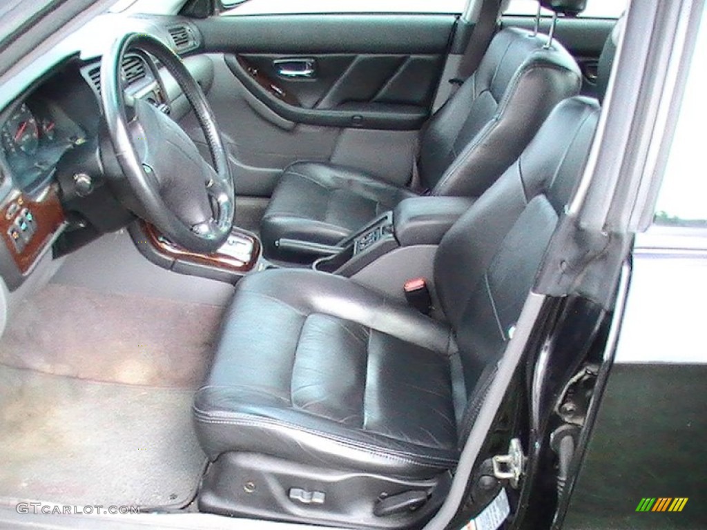 Gray Interior 2001 Subaru Outback Limited Sedan Photo #65330003