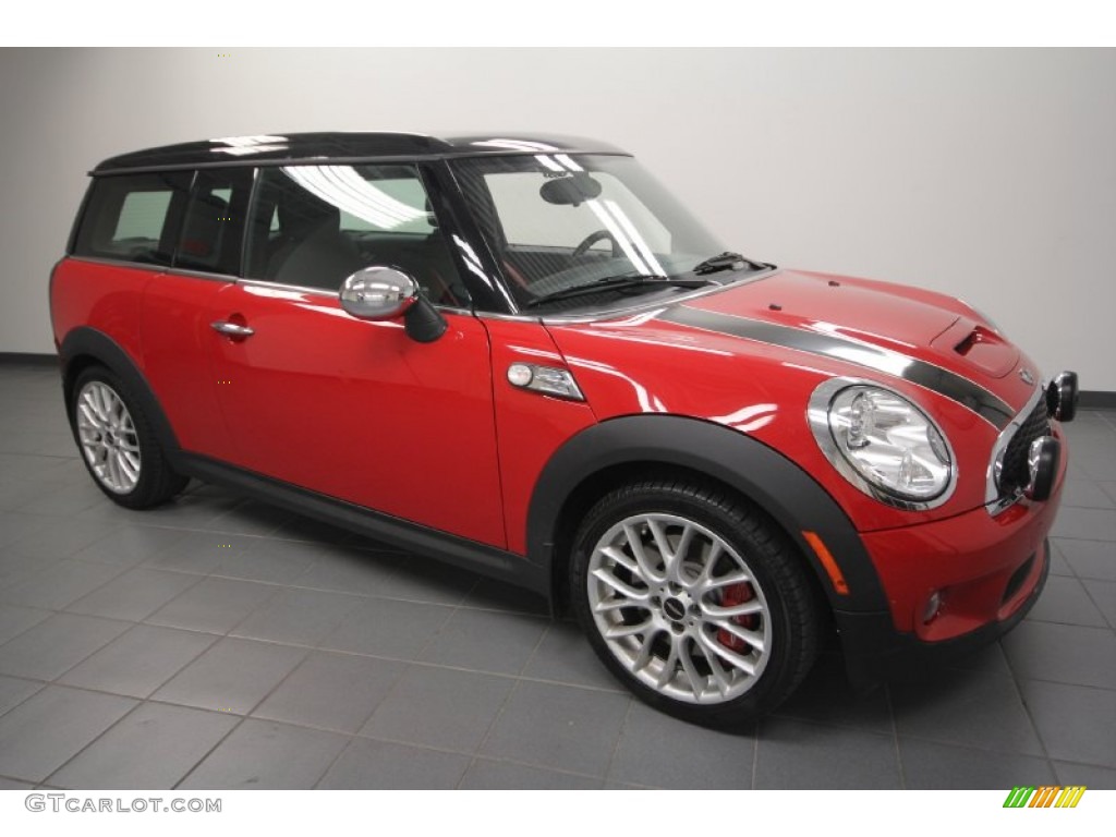 2009 Cooper John Cooper Works Clubman - Chili Red / Black/Rooster Red photo #1