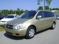 2007 Sunset Gold Kia Sedona LX  photo #3