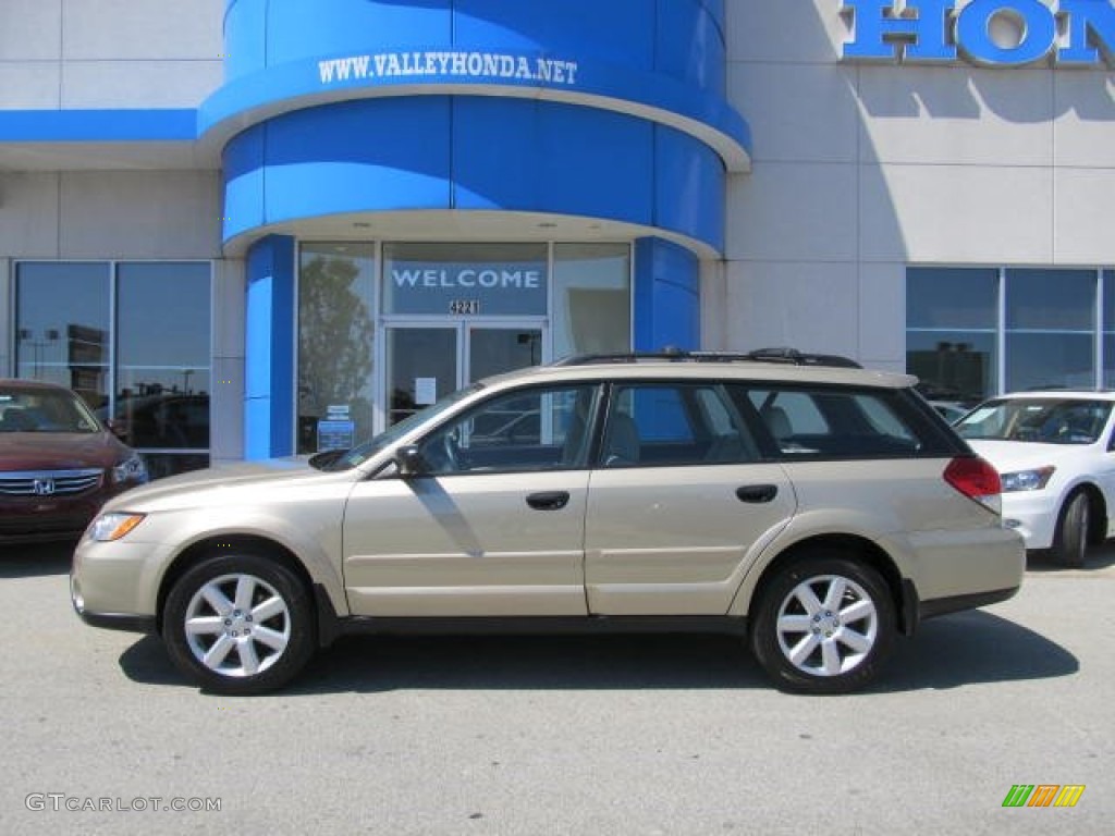 2009 Outback 2.5i Special Edition Wagon - Harvest Gold Metallic / Warm Ivory photo #2