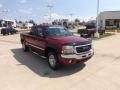 2007 Sport Dark Red Metallic GMC Sierra 1500 Classic SLE Extended Cab 4x4  photo #7