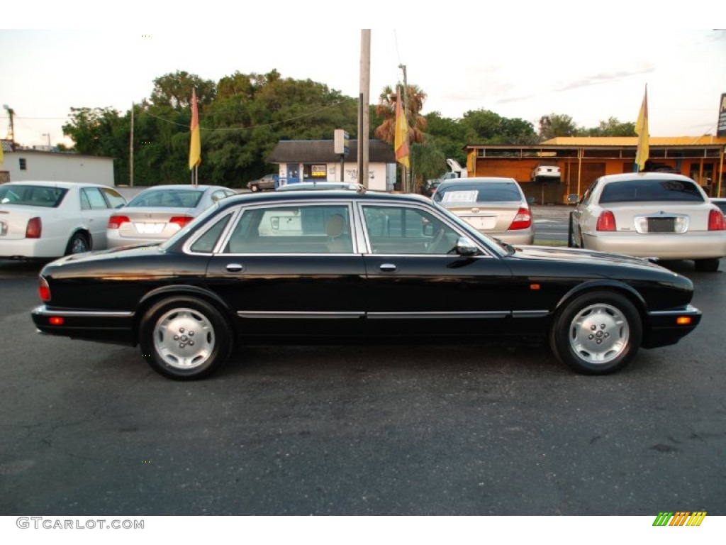 Black 1996 Jaguar XJ Vanden Plas Exterior Photo #65334840