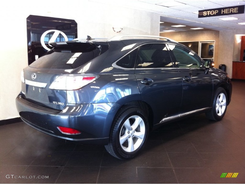 2010 RX 350 AWD - Smokey Granite Mica / Black/Brown Walnut photo #2