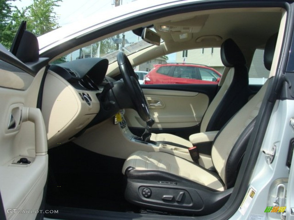 Cornsilk Beige Two-Tone Interior 2009 Volkswagen CC Sport Photo #65335809