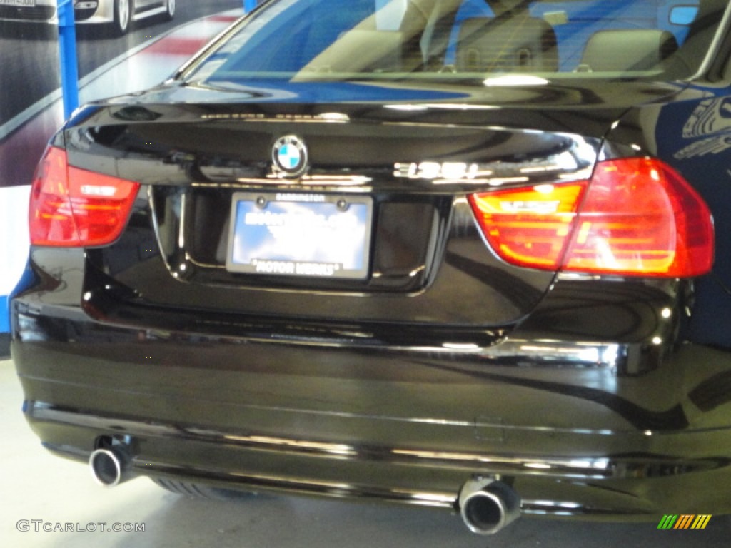 2010 3 Series 335i xDrive Sedan - Jet Black / Black Dakota Leather photo #9