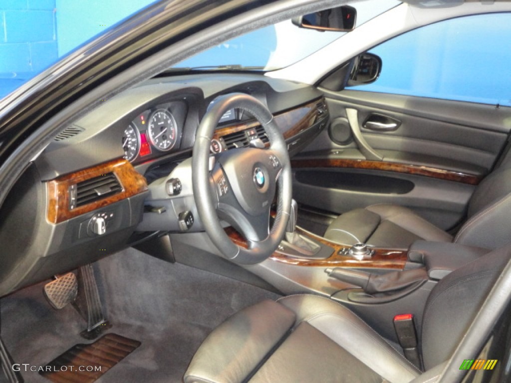 2010 3 Series 335i xDrive Sedan - Jet Black / Black Dakota Leather photo #13