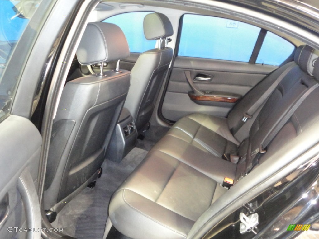 2010 3 Series 335i xDrive Sedan - Jet Black / Black Dakota Leather photo #21