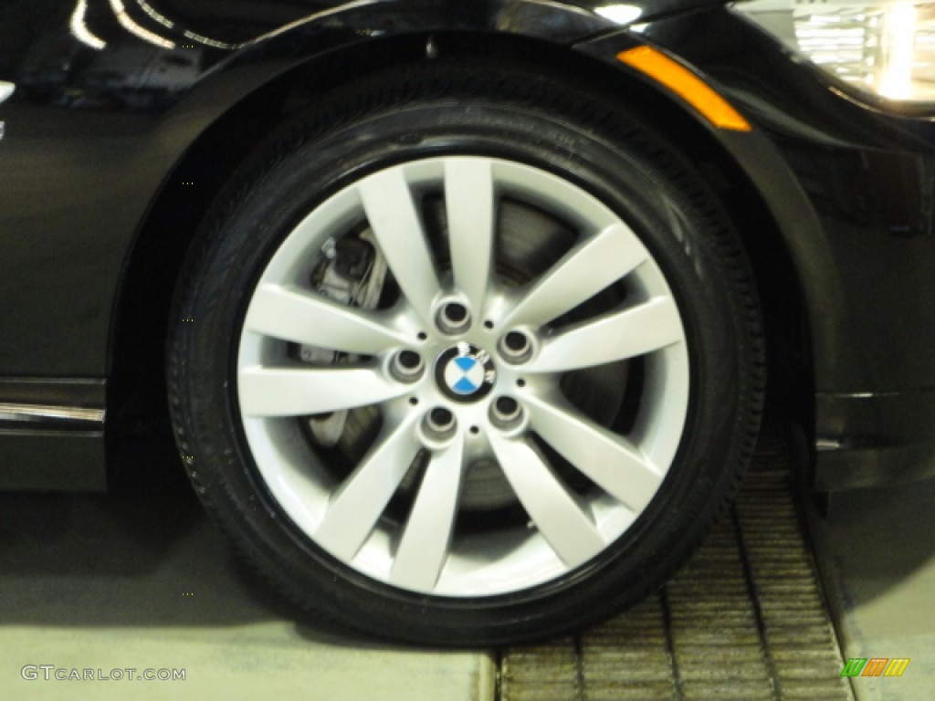 2010 3 Series 335i xDrive Sedan - Jet Black / Black Dakota Leather photo #28