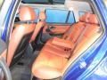 Chestnut Brown Dakota Leather Rear Seat Photo for 2010 BMW 3 Series #65336262