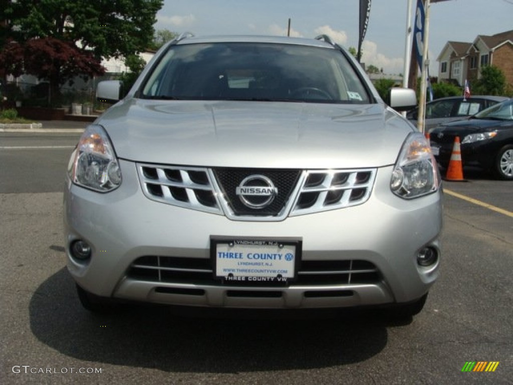 2011 Rogue SL AWD - Silver Ice Metallic / Black photo #2