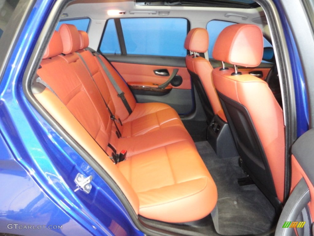 2010 3 Series 328i xDrive Sports Wagon - Montego Blue Metallic / Chestnut Brown Dakota Leather photo #9
