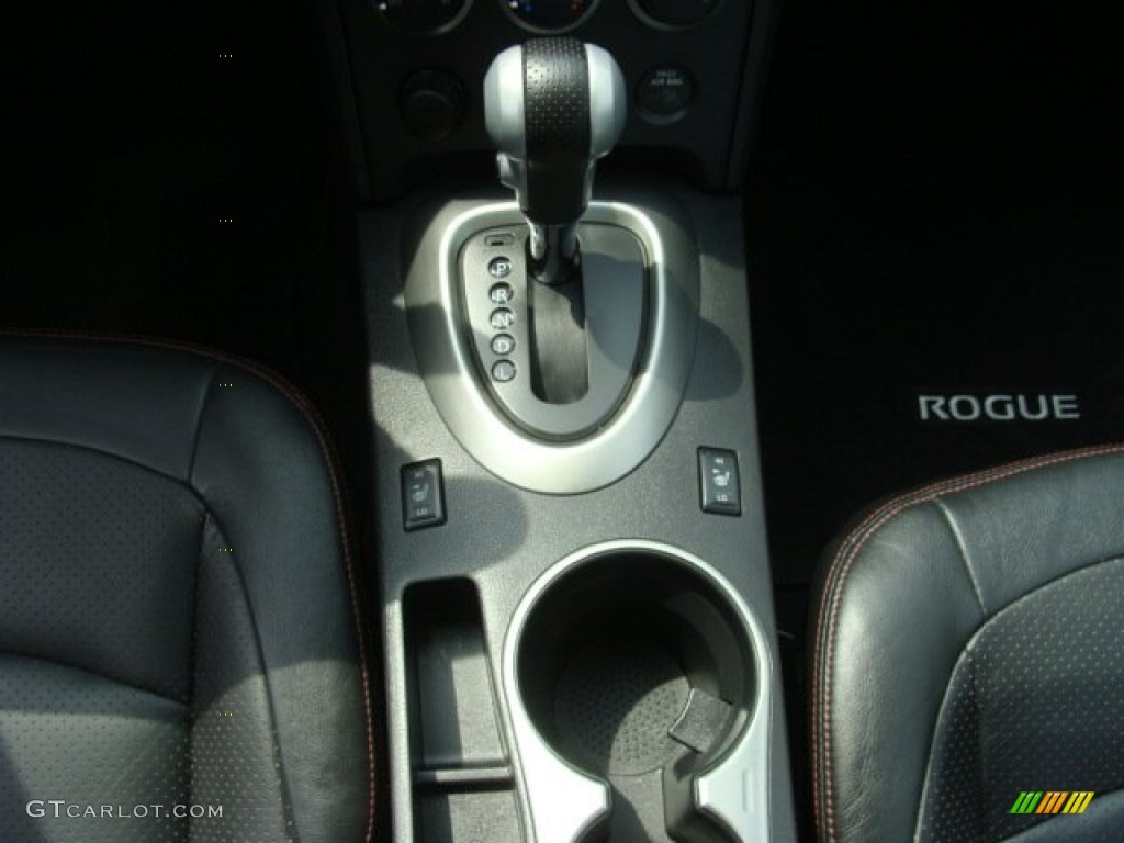 2011 Rogue SL AWD - Silver Ice Metallic / Black photo #11