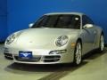 2006 Arctic Silver Metallic Porsche 911 Carrera 4 Coupe  photo #4