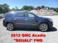 Deep Blue Metallic 2012 GMC Acadia Denali